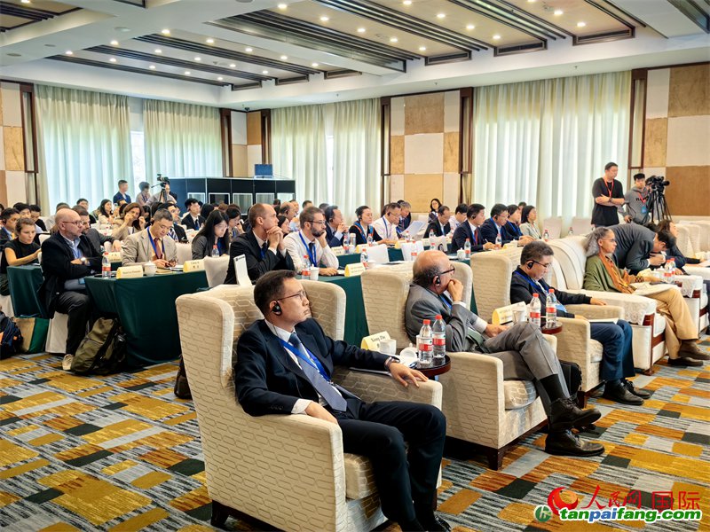 “通往COP30之路：中巴植樹造林和碳匯合作研討活動(dòng)”現(xiàn)場(chǎng)。人民網(wǎng)記者 符園園攝
