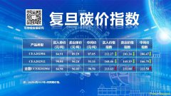 2025年4月復(fù)旦碳價指數(shù)發(fā)布！